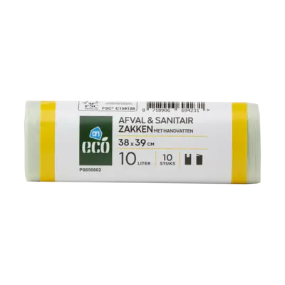 pdp-image-AH Eco Afval en sanitairzakken 10 liter