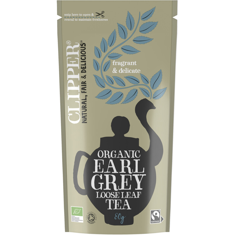 Clipper Earl grey loose leaf tea bestellen ah.nl