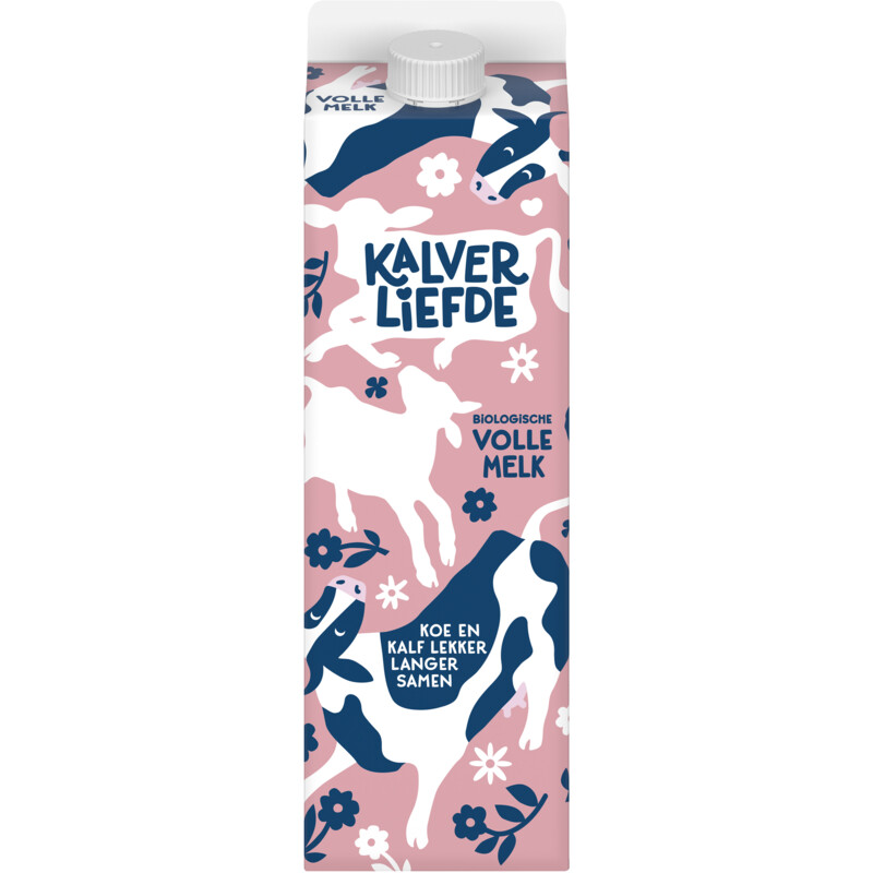 Een afbeelding van Kalverliefde Biologische volle melk