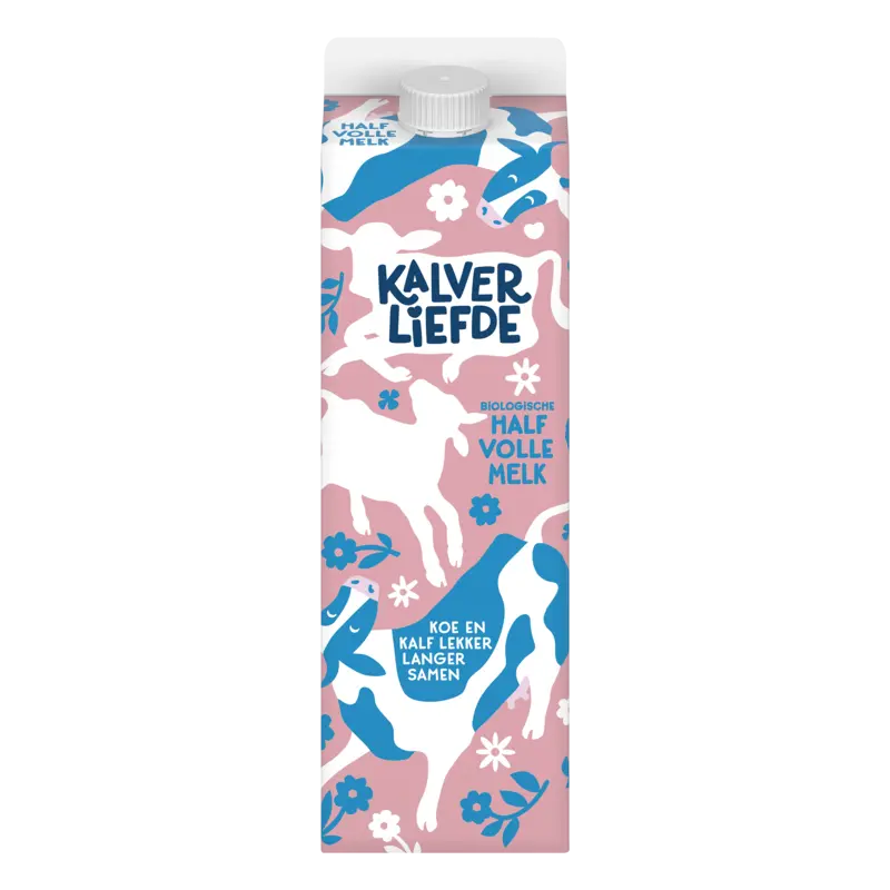 Biologische halfvolle melk