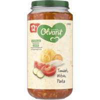 Een afbeelding van Olvarit Tomaat witvis pasta 12+ mnd
