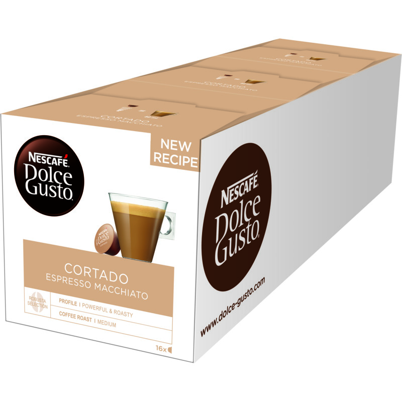 Een afbeelding van Nescafé Dolce Gusto Cortado macchiatto capsules