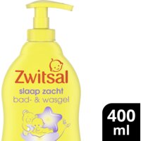 Albert Heijn Zwitsal Baby bad- & wasgel lavendel aanbieding