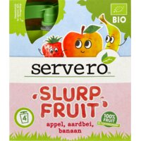 Slurpfruit appel, aardbei, banaan - 5012