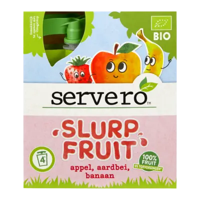 pdp-image-Servero Knijpfruit appel, aardbei, banaan