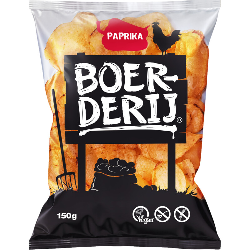 Boerderij Chips paprika bestellen ah.nl