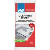Een afbeelding van HG Cleaning wipes glasreiniger