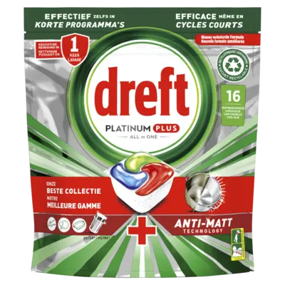 pdp-image-Dreft Platinum plus vaatwascapsules all in one