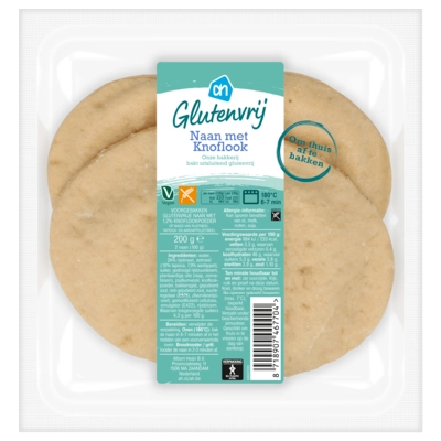 pdp-image-AH Glutenvrij Naan met knoflook