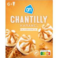 Een afbeelding van AH Chantilly karamel