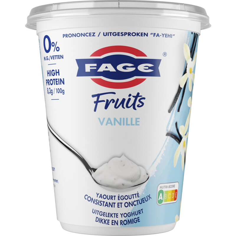 Een afbeelding van Fage Fruits yoghurt vanille