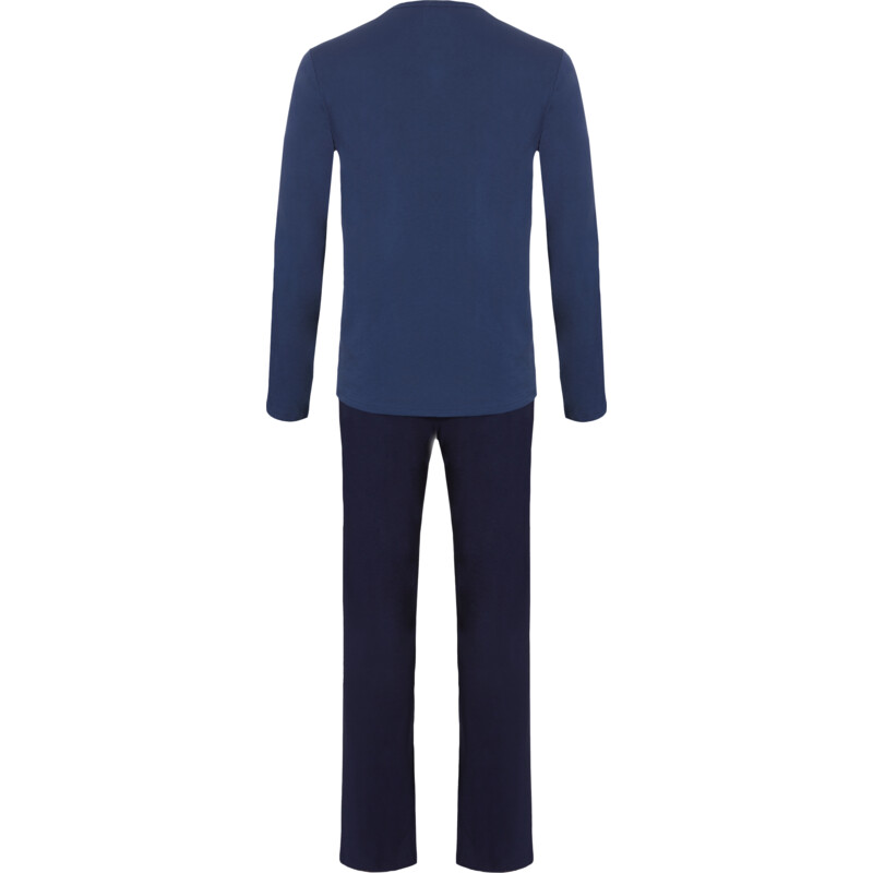 Een afbeelding van Ten Cate Heren pyjama blauw M
