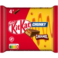 Een afbeelding van Kitkat Chunky caramel 4-pack