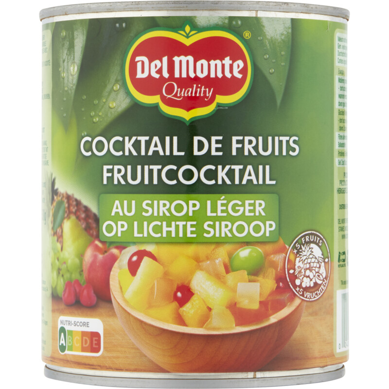 Een afbeelding van Del Monte Fruitcocktail op lichte siroop