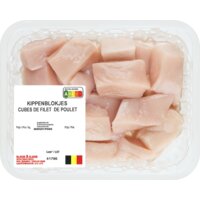Een afbeelding van Plukon Kipfiletblokjes bel