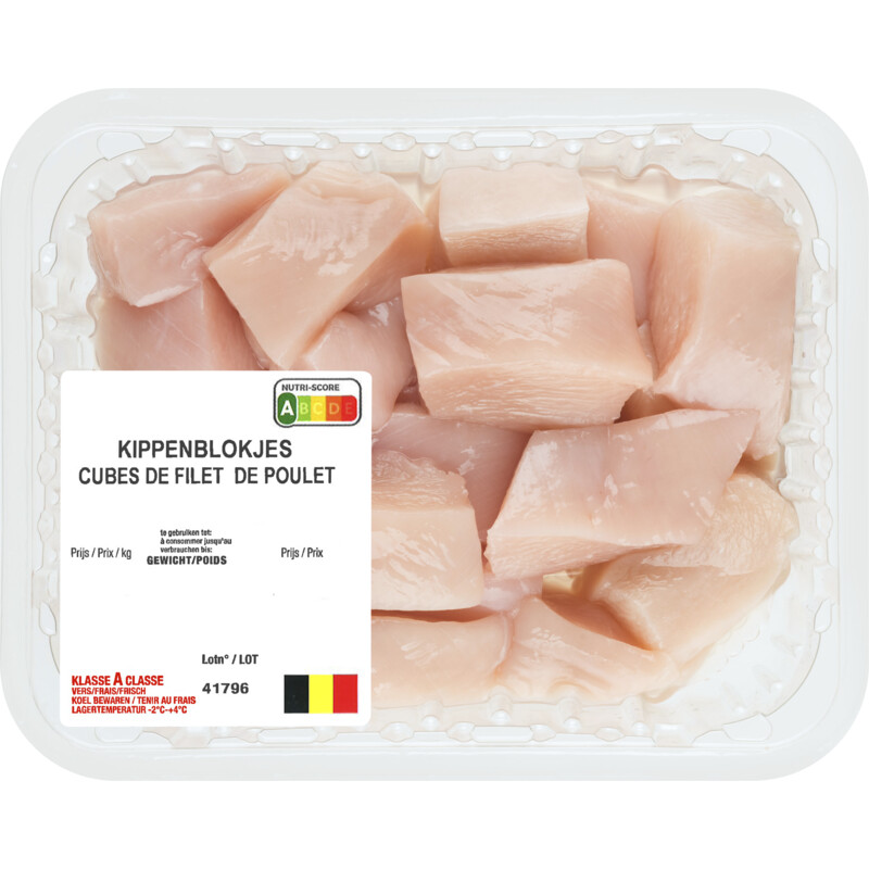 Een afbeelding van Plukon Kipfiletblokjes bel
