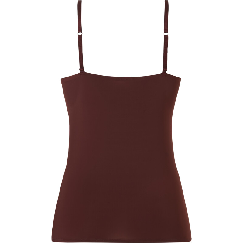 Een afbeelding van Ten Cate Dames spaghetti top kant bordeaux M