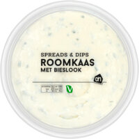 Een afbeelding van AH Roomkaas met bieslook