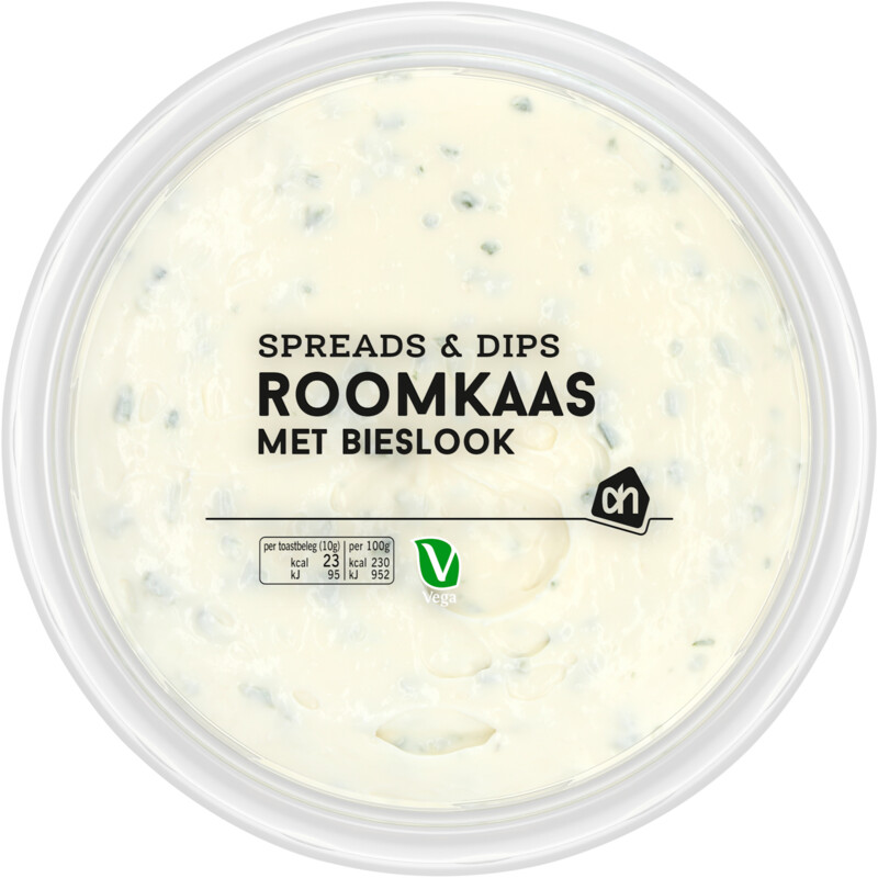 Een afbeelding van AH Roomkaas met bieslook