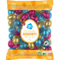 AH Chocolade eitjes assorti melk wit puur