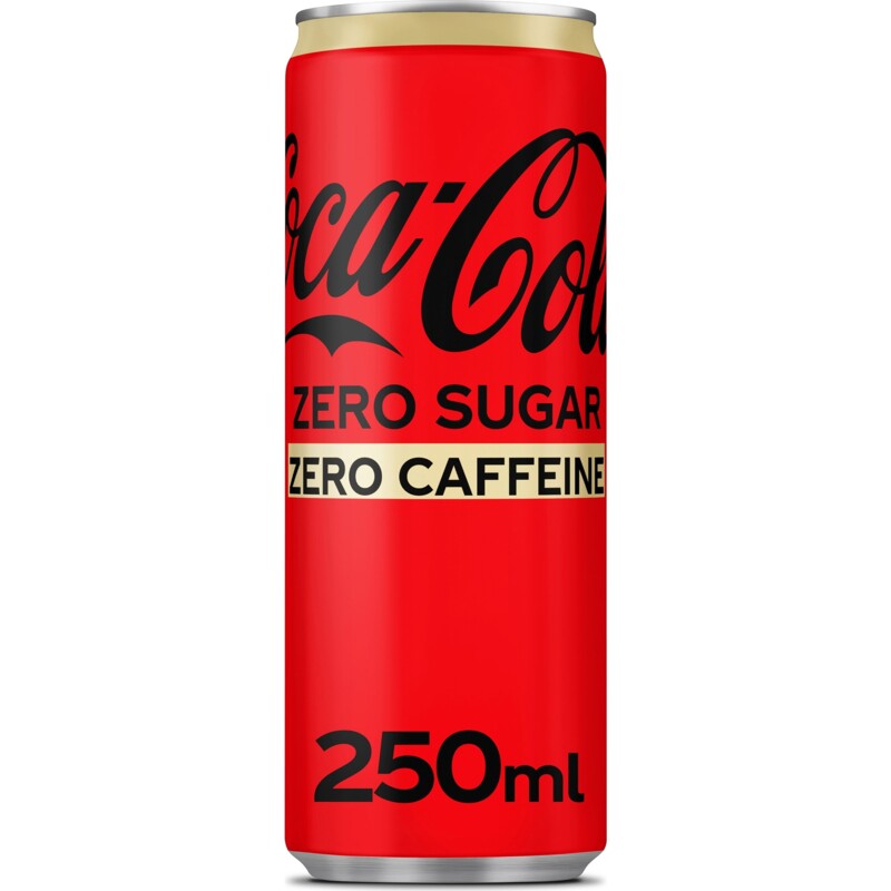 CocaCola Zero sugar zero caffeine bestellen ah.nl