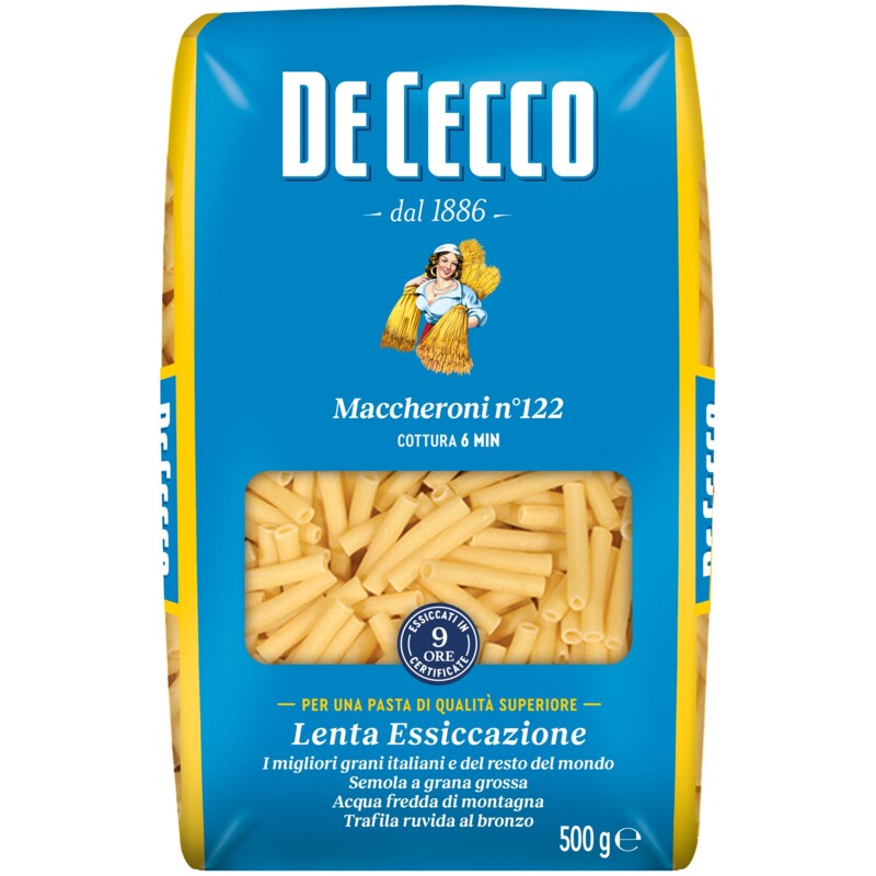 Een afbeelding van De Cecco De cecco maccheroni n122
