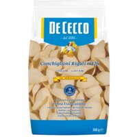 Een afbeelding van De Cecco Conchiglioni rigati nr 126