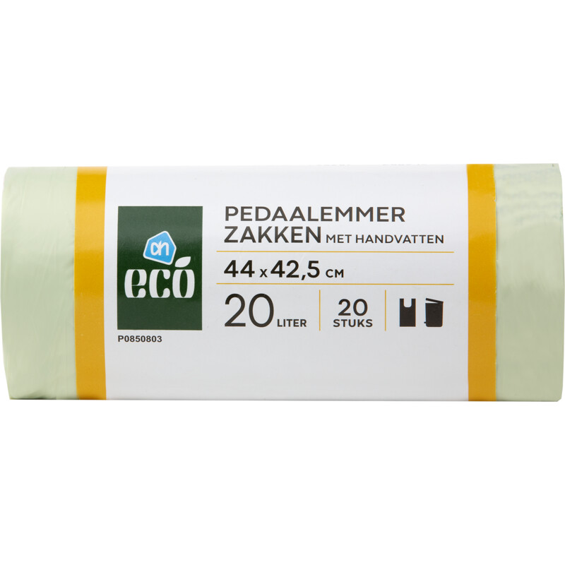 AH Eco Pedaalemmerzakken 20 liter bestellen | Heijn