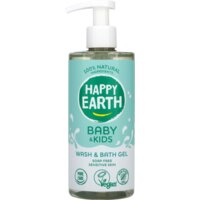 Een afbeelding van Happy Earth Baby & kids was & bad gel zeepvrij