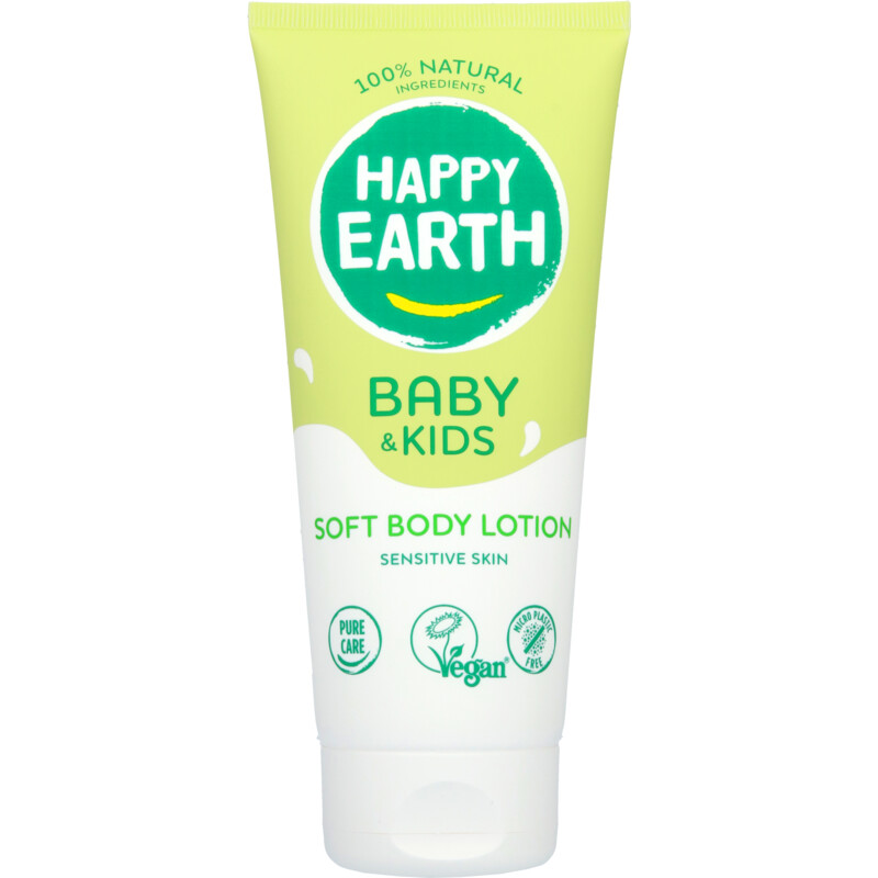 Een afbeelding van Happy Earth Baby & kids zachte body lotion