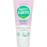 Een afbeelding van Happy Earth Baby & kids crème olie wasgel