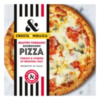 Een afbeelding van Crosta & Mollica Pizza quattro formaggi