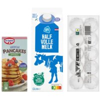 Een afbeelding van Dr. Oetker Pancakes met melk en eieren pakket