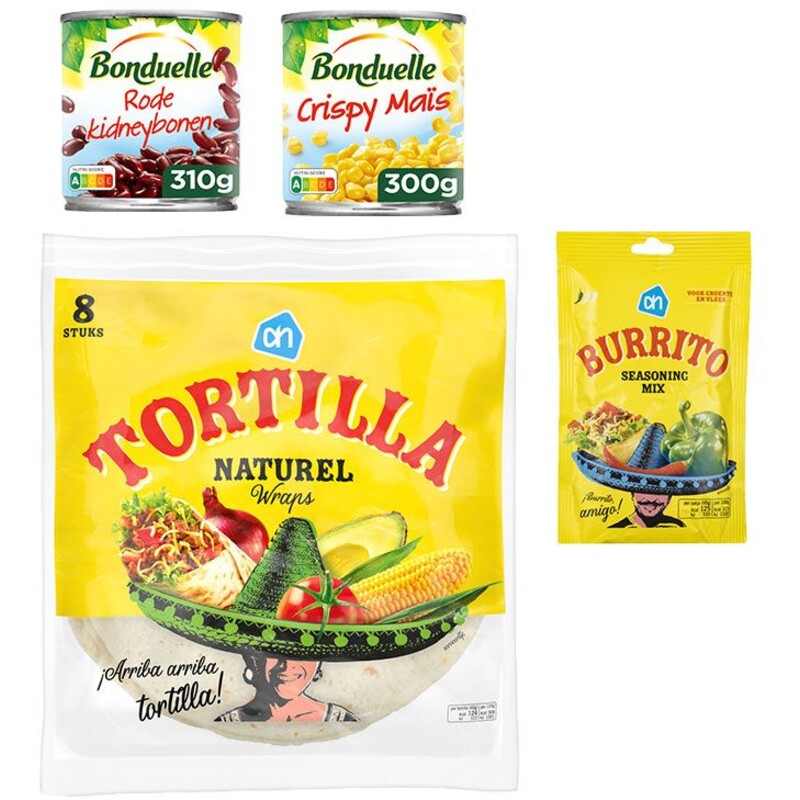 Een afbeelding van Bonduelle Mexicaans pakket met mais