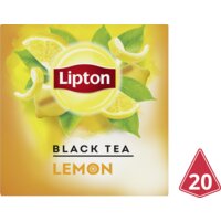 Een afbeelding van Lipton Black tea lemon