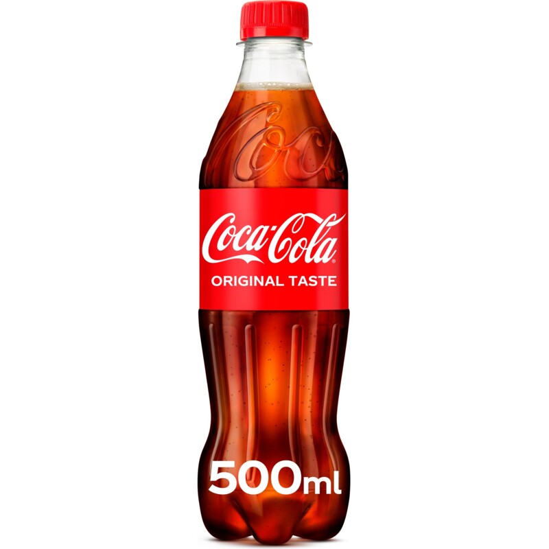 Een afbeelding van Coca-Cola Coca cola regular fles