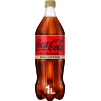 Een afbeelding van Coca-Cola Zero sugar zero caffeïne