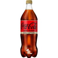 Een afbeelding van Coca-Cola Zero sugar zero caffeïne