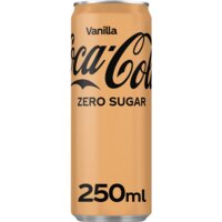 Een afbeelding van Coca-Cola Zero vanilla 4-pack