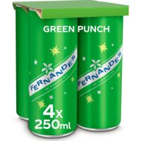 Een afbeelding van Fernandes Green punch 4-pack