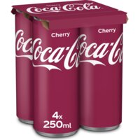 Een afbeelding van Coca-Cola Cherry 4-pack