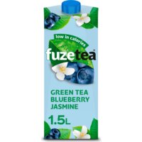 Een afbeelding van Fuze Tea Green Ice Tea Blueberry Jasmin