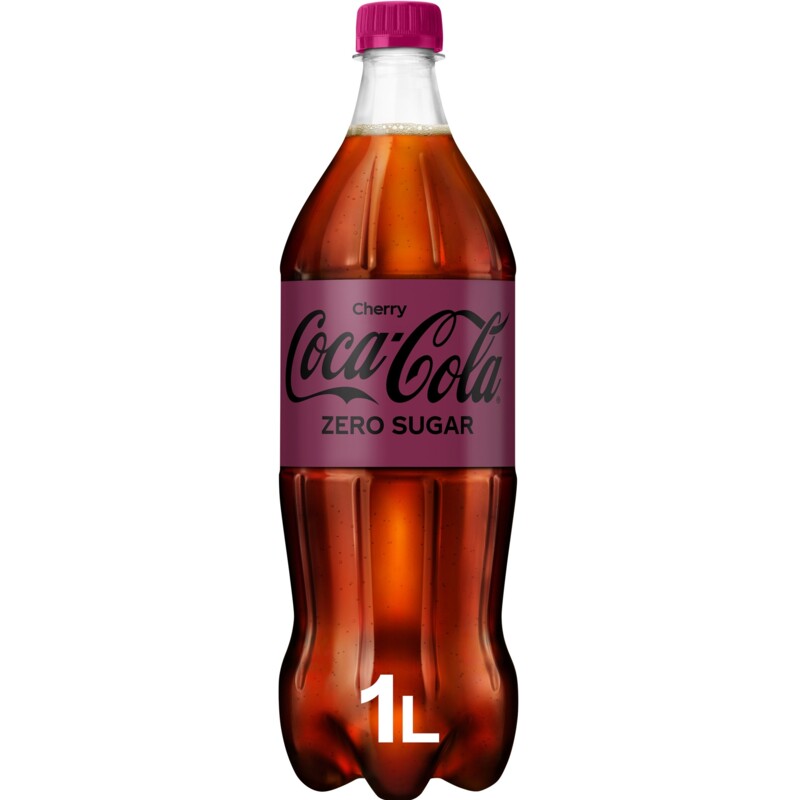 Een afbeelding van Coca-Cola Zero sugar cherry