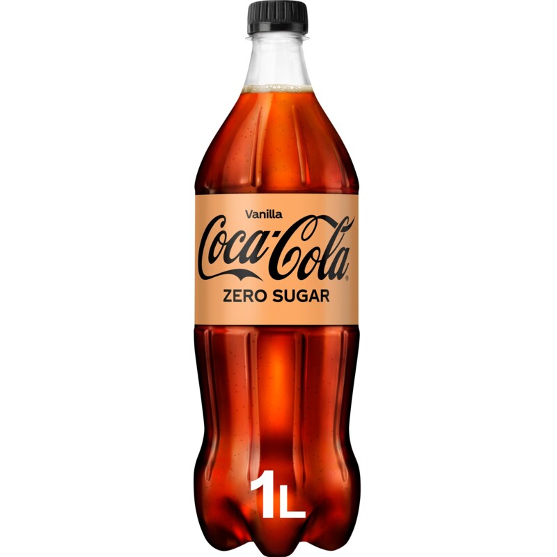 Een afbeelding van Coca-Cola Vanilla zero sugar