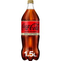 Een afbeelding van Coca-Cola Zero sugar zero caffeïne