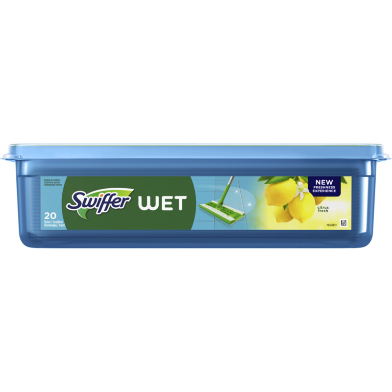Een afbeelding van Swiffer Vloerdoekjes vochtig navulling