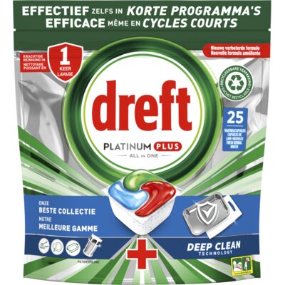 pdp-image-Dreft Platinum plus deep clean vaatwascapsules