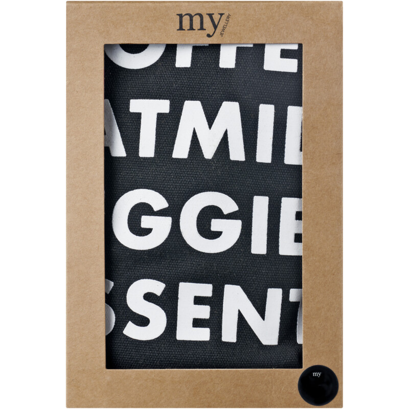 Een afbeelding van My Jewellery Zwarte totebag
