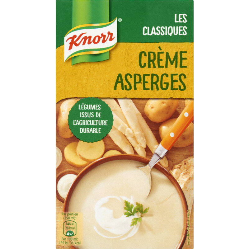Een afbeelding van Knorr Asperge cremesoep BEL