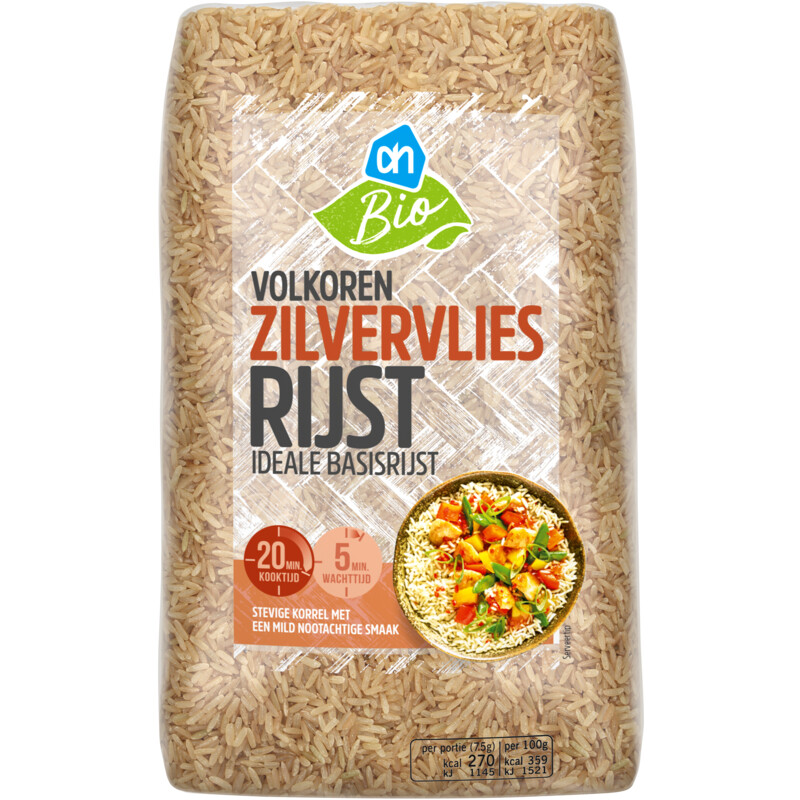 Reizen Snooze provincie AH Biologisch Zilvervlies rijst bestellen | Albert Heijn